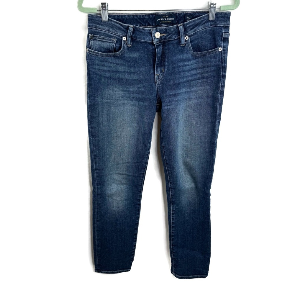 Lucky Brand Lolita Skinny Jeans size 8 Regular Medium Wash Good Condition